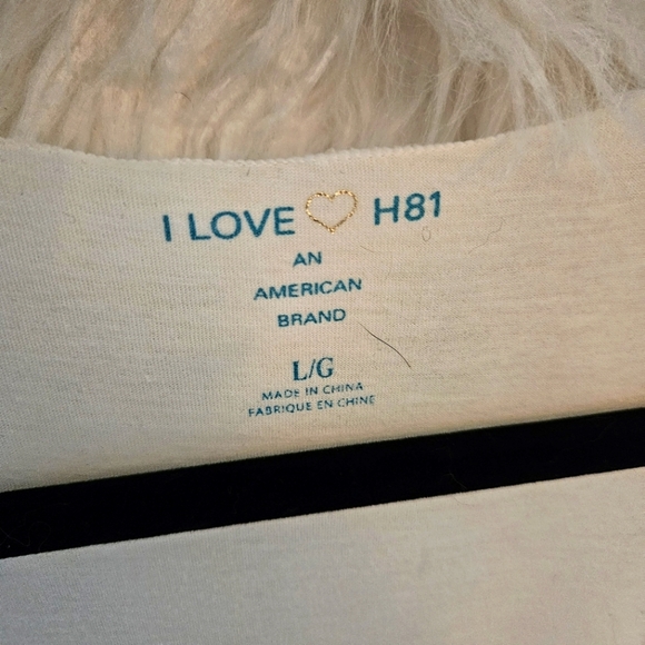 I LOVE H81 Vintage Style Ship Ahoy Tank Top (NWOT) - Picture 3 of 4